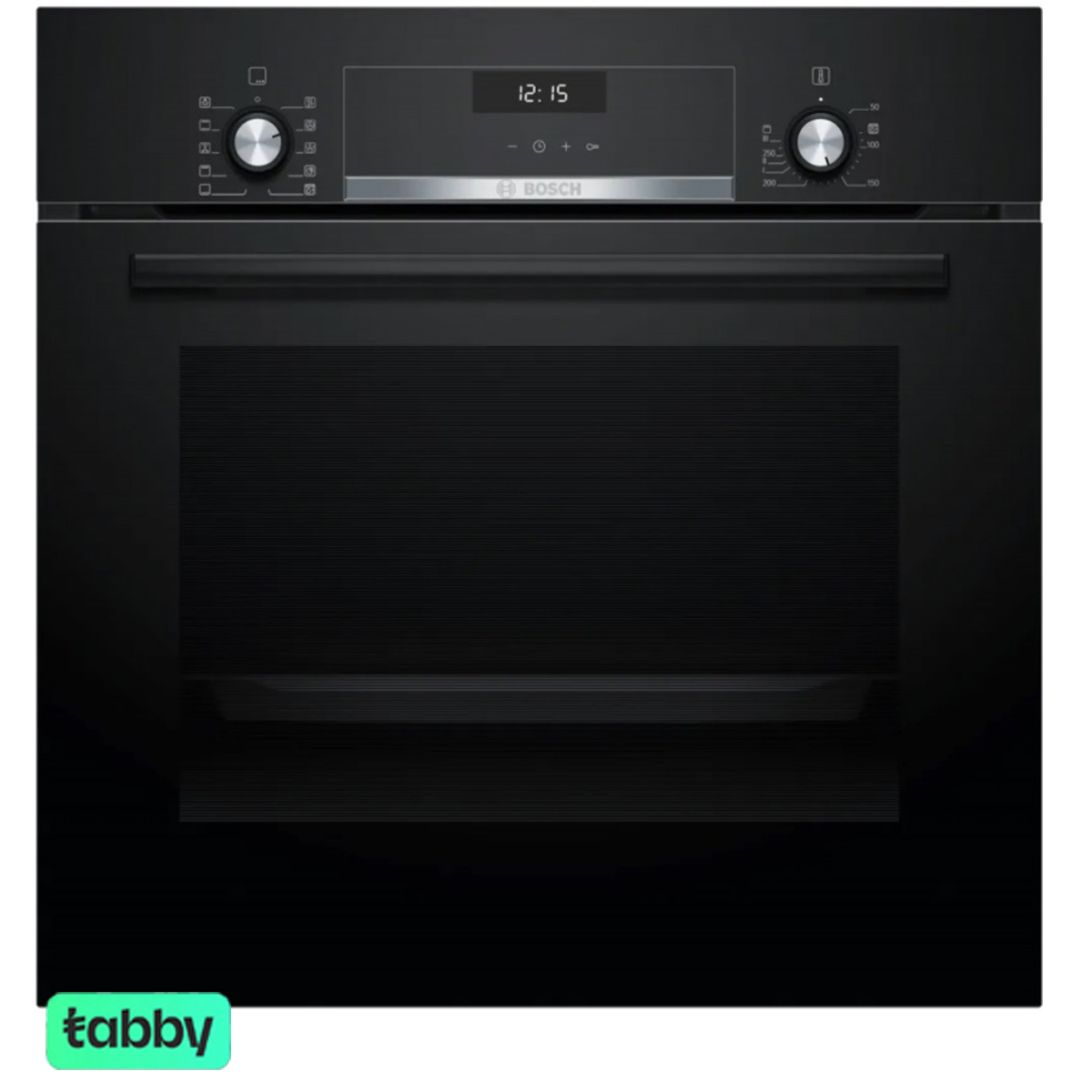 Bosch Series 4 Built-in Electric Oven 60cm, Black - HBJ538EB0M