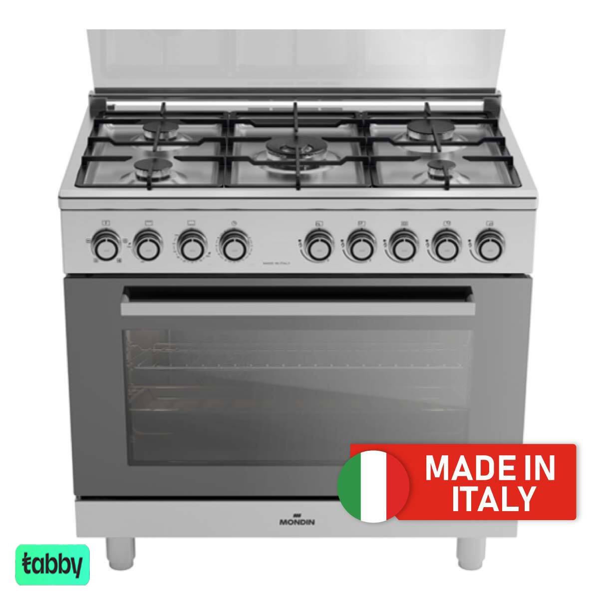 Mondin Gas Cooker 90x60cm 5 Burners